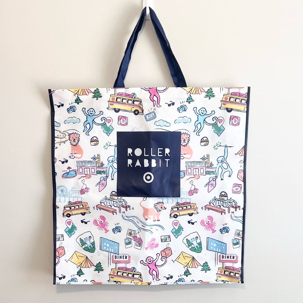 Roller Rabbit x Target Exclusive Shopping Tote Bag